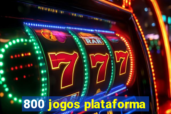 800 jogos plataforma